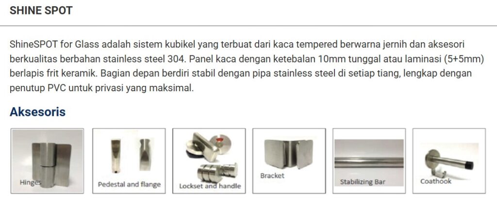 Shine Spot for Glases