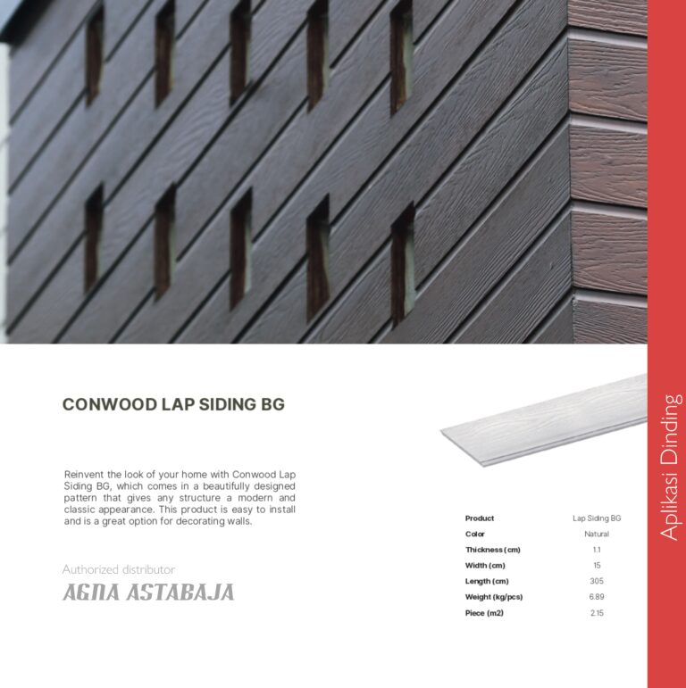 Conwood lap siding BG