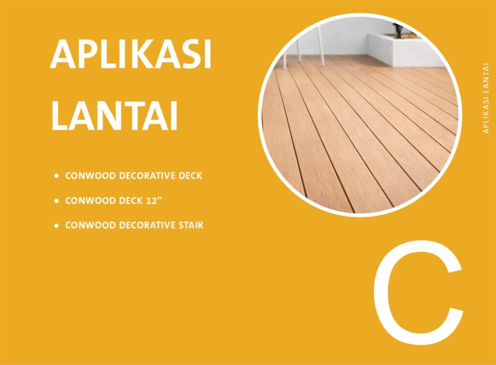aplikasi conwood lantai