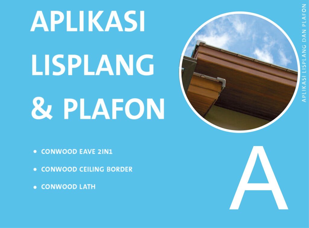 aplikasi conwood listplank & plafond