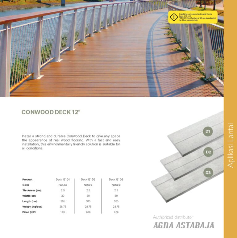 conwood deck 12'